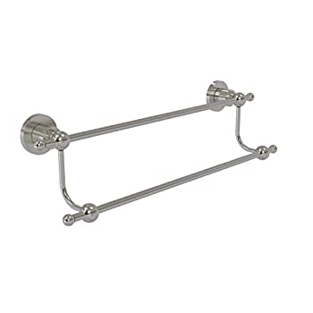 【中古】【インポート品・未当て嵌める】Allied Brass 18 Double Towel Bar Satin Nickel by Allied Brass