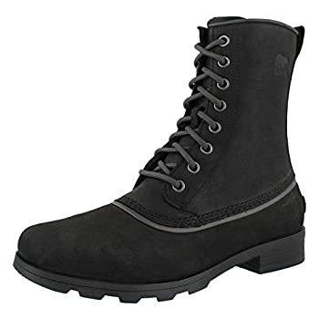【中古】【インポート品・未当て嵌める】Sorel レディース Emelie 1964 ブー紅茶 US 大きさ: 7 色つや: 黒いこと