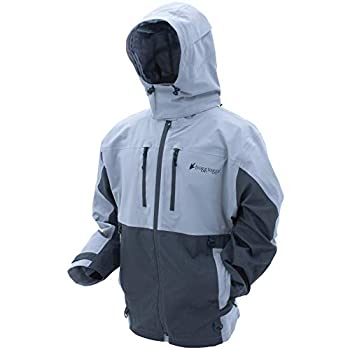 【中古】【インポート品・未当て嵌める】FROGG TOGGS メンズ 飛行士 II お引き回し 雨合羽 通気性 レインジャケット L 薄墨色