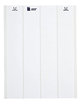 【中古】【輸入品・未使用】Brady LAT-3-747-10 0.65 Width x 0.25 Height%カンマ% B-747 Permanent Polyester%カンマ% Matte Finish White Lasertab Laser Printable Label by Br