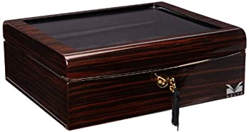 【中古】【インポート品・未当て嵌める】Volta 8-ウオッチケース まっ黒材 黒いこと室内装飾 腕時計-その他