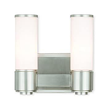 【中古】【輸入品・未使用】Livex Lighting Weston 52102壁取り付け用燭台 グレー 52102-91 1|スカイマーケットプラス