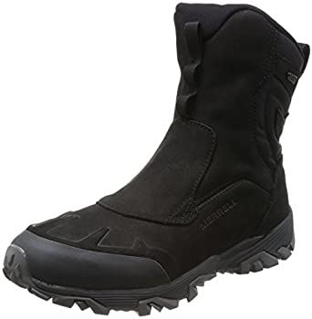 【中古】【輸入品・未使用】Merrell メンズ コールドパック アイス+ 8インチ ジップポーラー防水スノーブーツ%ｶﾝﾏ% ブラック%ｶﾝﾏ% 13