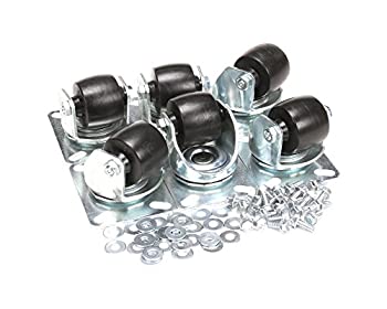 【中古】【輸入品・未使用】Perlick 67062 Set Of 6 2-7/8 H Caster Kit