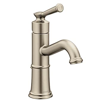 【中古】【輸入品・未使用】Moen 6402?Belfield 1.2?GPM単穴浴室の蛇口???IncludesメタルポップアップD、 6402BN 1