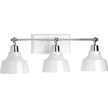 【中古】【輸入品・未使用】Progress Lighting p300041?Bramlett 3ライト24???1?/ 4?%ダブルクォーテ%ワイド浴室洗面化粧台ライトWi、 グレー 94300041015 1|スカイマーケットプラス