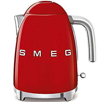 【中古】【輸入品・未使用】Smeg KLF03RDUS 50's Retro Style Aesthetic Electric Kettle%ｶﾝﾏ% Red｜スカイマーケットプラス