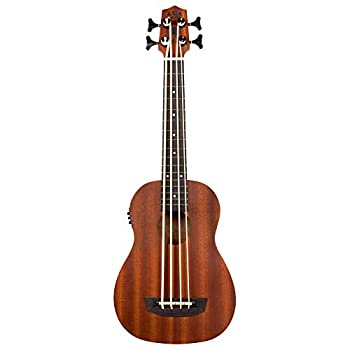 【中古】【輸入品・未使用】Kala U-Bass サテン/マホガニー フレット付き バッグ付き