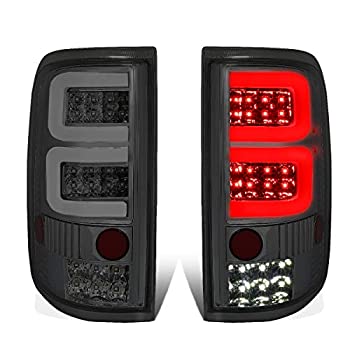 【中古】【輸入品・未使用】DNA Motoring TL-F15004-LED-3D-CH-SM ペア 3D LED バー テールライト ブレーキランプ [04-08 フォード F150/Lobo用]