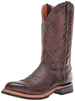 【中古】【輸入品・未使用】Lucchese Bootmaker メンズ ラスティウエスタンブーツ%カンマ% ブラウン%カンマ% 11|スカイマーケットプラス