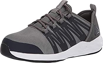 【中古】【インポート品・未当て嵌める】[Warson] Reebok Work Men\u0027s Astroride Work Coal Grey/Navy 14 E US