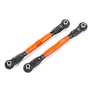 【中古】【輸入品・未使用】Traxxas 8948A つま先リンク、フロント（チューブオレンジアルマイト、7075-T6 アルミニウム｜スカイマーケットプラス