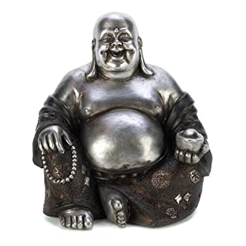 【中古】【輸入品・未使用】Koehler Home Decor ハッピーシッティングブッダ像
