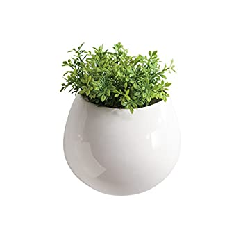 【中古】【輸入品・未使用】Torre & Tagus 902042A MOD POD セラミック壁花瓶 ホワイト