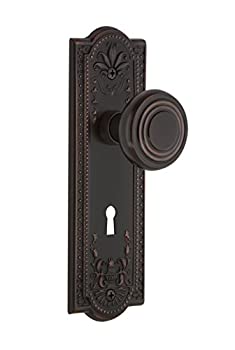 【中古】【輸入品・未使用】Nostalgic Warehouse Meadowsプレートwith Decoノブ Mortise - 2.25%ﾀﾞﾌﾞﾙｸｫｰﾃ% 708195 1