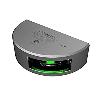 【中古】【輸入品・未使用】Lopolight スターボードサイドライト - 垂直マウント - シルバーハウジング - 2.[301-001]