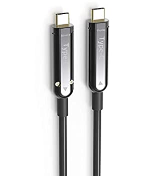 【中古】【インポート品・未当て嵌める】USB C Cable 100フィート Fiber Optic (USB 3.1 Type C to Type C Cable) by Pacroban