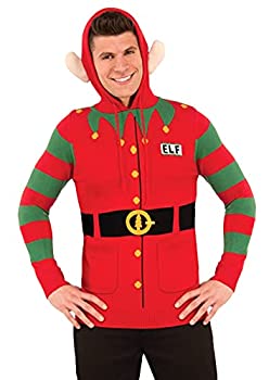 【中古】【輸入品・未使用】North PoleクリスマスElfセーターパーカー X-Large レッド 77721|スカイマーケットプラス