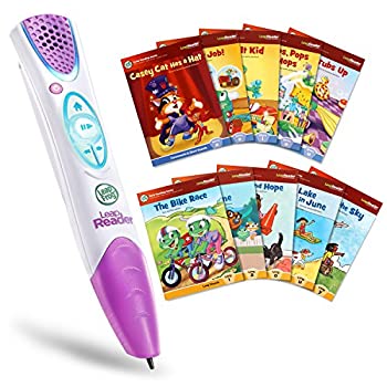 【中古】【輸入品・未使用】LeapFrog LeapReader System 読み取れる学習 10冊 メガパック ピンク