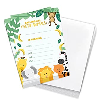 【中古】【インポート品・未当て嵌める】Zoo Style 3 Happy Birthday 誘い出す状 誘い出す状 (10枚) 状ぶくろ付き添い人 お坊っちゃん お嬢さん ちびっ子 寄り合い