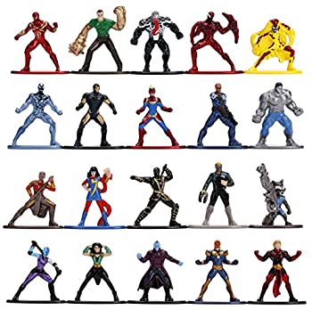 【中古】【輸入品・未使用】Jada Toys ナノメタルフィグ マーベル クラシックコミックダイキャストフィギュア 20パック ウェーブ3