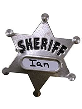 【中古】【輸入品・未使用】Large Metal Sheriff Badge