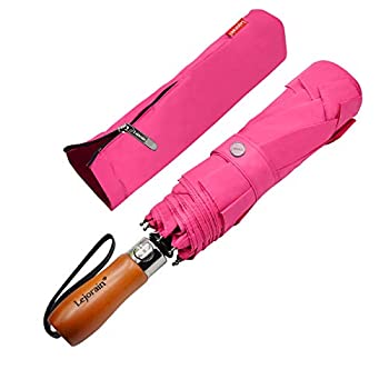 【中古】【輸入品・未使用】Lejorain 54インチ 大型傘 自動開閉 折りたたみゴルフサイズ 210T デュポン テフロンコーティング 通気 防風 ダブルキャノピー レディース メン|スカイマーケットプラス