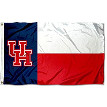 【中古】【輸入品・未使用】College Flags & Banners Co. ヒューストン・クーガース テキサス州旗