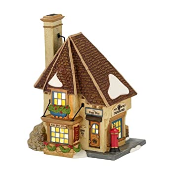 【中古】【輸入品・未使用】Department 56 Dickens' Village Royal Mail Devon Lit House、6.22インチ。