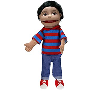 【中古】【輸入品・未使用】The Puppet Company - Puppet Buddies - Medium Boy - Olive Skin Tone Hand Puppet
