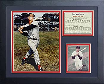 【中古】【輸入品・未使用】Legends Never Die Ted Williams Framed写真コラージュ、11?by 14インチ|スカイマーケットプラス