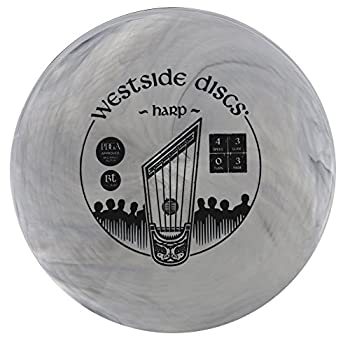【中古】【輸入品・未使用】(173-176g) - Westside Discs BT Medium Harp Putter Disc Golf - Reliable Approach Disc - Colours May Vary - 173-176 Grammes