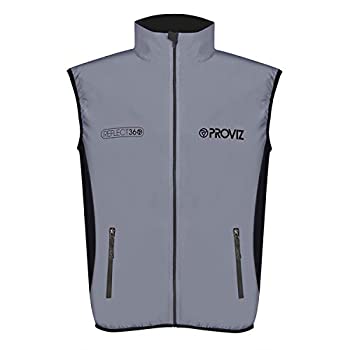 【中古】【インポート品・未当て嵌める】Provizメンズreflect360?Runningより良い、しろがね色、Large XS しろがね色