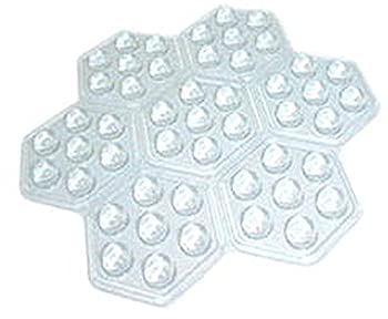 【中古】【輸入品・未使用】SpotLight Hosiery スポーツ ハニカム クリアストンプパッド スノーボード用