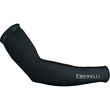 【中古】【インポート品・未当て嵌める】Castelli Thermoflex 2 アームウォーマー 黒いこと S 自転車・サイクリング-プロテクター