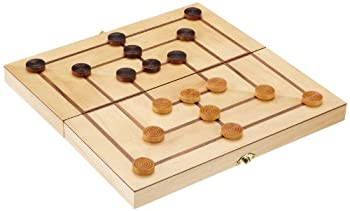 【中古】【輸入品・未使用】Philos Nine Mens Morris - wooden folding board