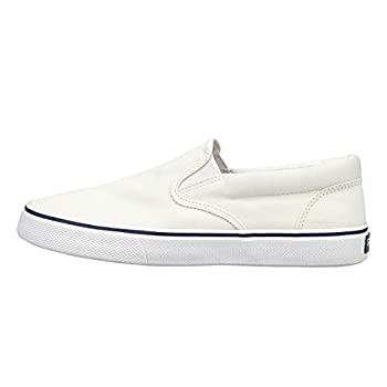 【中古】【輸入品・未使用】Sperry Men's Striper II Slip On sneaker%ｶﾝﾏ% SW White%ｶﾝﾏ% 13 M