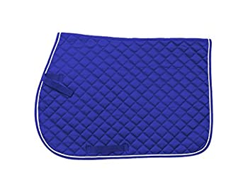 【中古】【輸入品・未使用】Tough 1?EquiRoyal正方形キルト風コットン快適英語サドルパッド｜スカイマーケットプラス