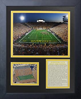 【中古】【輸入品・未使用】Legends Never Die Iowa Hawkeyes Kinnick Stadium Framed写真コラージュ、11?by 14インチ