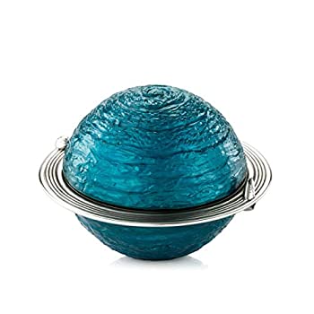 【中古】【インポート品・未当て嵌める】Royal Selangor 手完成 エクスプローラーコレクション ピューター オービット 快い音 回転させる木馬 差し上げ物