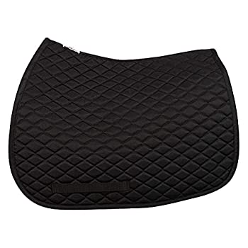 【中古】【インポート品・未当てはめる】(Pony%ｶﾝﾏ% Black) - TuffRider Horse Basic Pony Saddle Pad