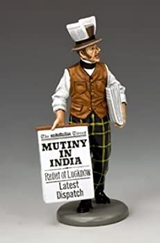 【中古】【輸入品・未使用】King & Country WoD040 %ﾀﾞﾌﾞﾙｸｫｰﾃ%MUTINY IN INDIA %ﾀﾞﾌﾞﾙｸｫｰﾃ% Newspaper Seller