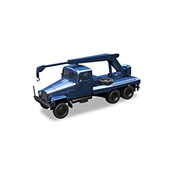 【中古】【輸入品・未使用】herpa Cars&Trucks 1/87 IFA G5 クレーン車 ブルー|スカイマーケットプラス