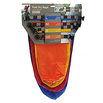 【中古】【インポート品・未当て嵌める】EXPED FOLD DRYBAG BS 4 PACK (X-SMALL - LARGE)