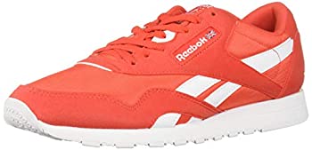 【中古】【インポート品・未当て嵌める】Reebok Classic Nylon Sneaker%ｶﾝﾏ% Canton red/White%ｶﾝﾏ% 8 M US