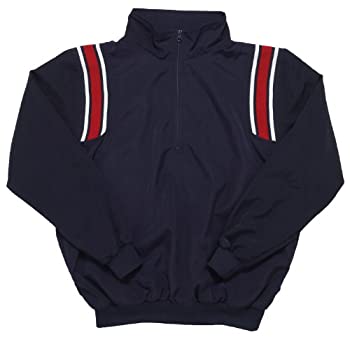【中古】【インポート品・未当て嵌める】Adams USA Smitty Umpire 1?/ 2?Zip長袖ティーシャツ上衣