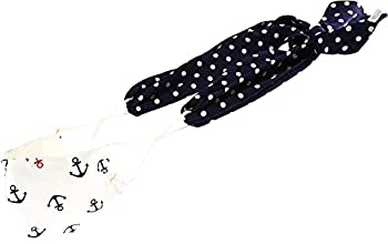 【中古】【輸入品・未使用】48?%ﾀﾞﾌﾞﾙｸｫｰﾃ%ネイビーホワイトポルカドット靴紐Tusoブーツ、靴紐&ハンドバッグ