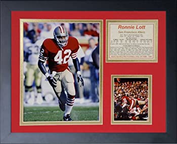 【中古】【輸入品・未使用】Legends Never Die%ｶﾝﾏ% Inc. Ronnie Lott 11インチ x 14インチ フレーム付きフォトコラージュ 24,021円