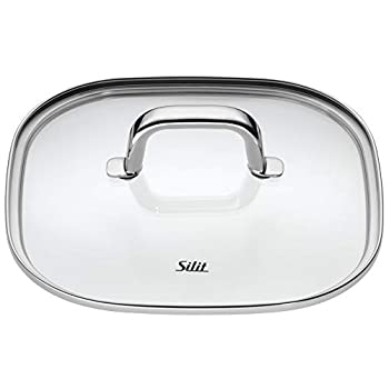【中古】【輸入品・未使用】Silit%ﾀﾞﾌﾞﾙｸｫｰﾃ%Quadroガラスふた、透明、22 cm