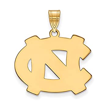 【中古】【輸入品・未使用】North Carolina Large (3?/ 4インチ) ペンダント(ゴールドメッキ)